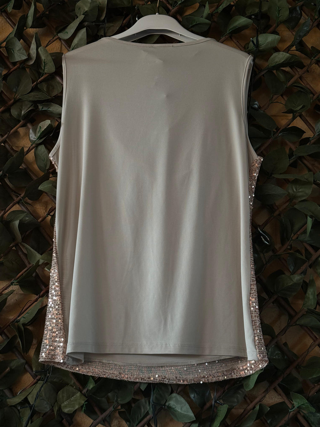 MAGLIA PAILLETTES SCOLLO A GRONDA