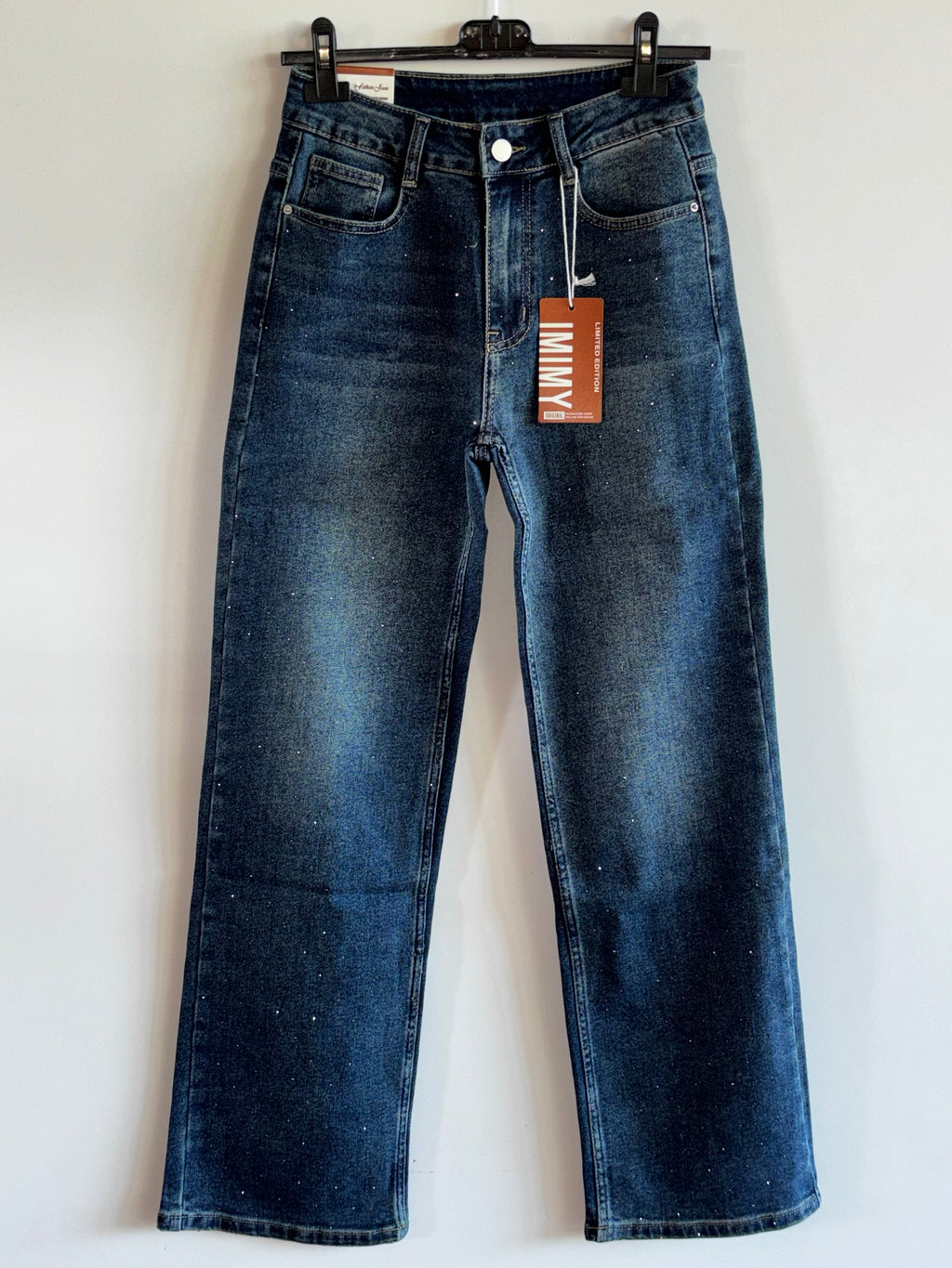 JEANS PALAZZO BRILLANTI