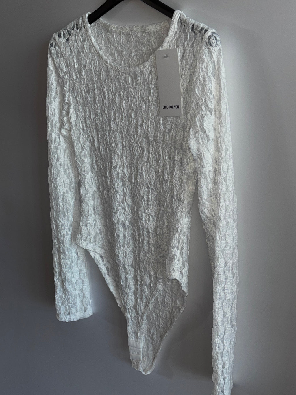 BODY PIZZO MANICA LUNGA