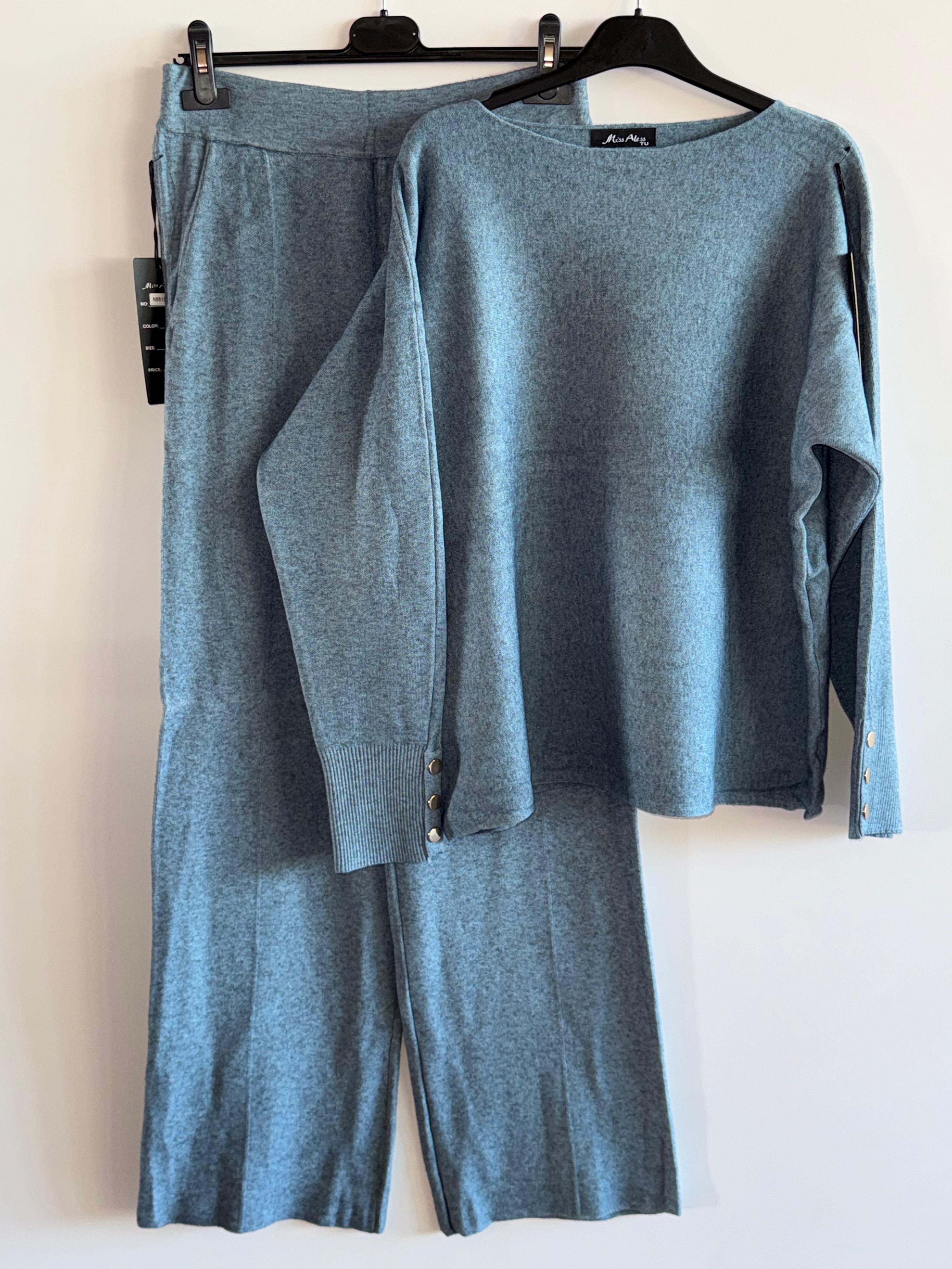 COMPLETO LANA RASATA