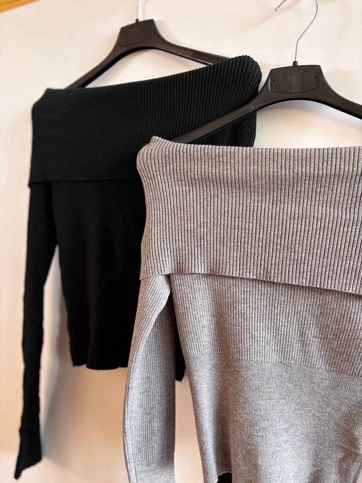 maglioncino collo a barca