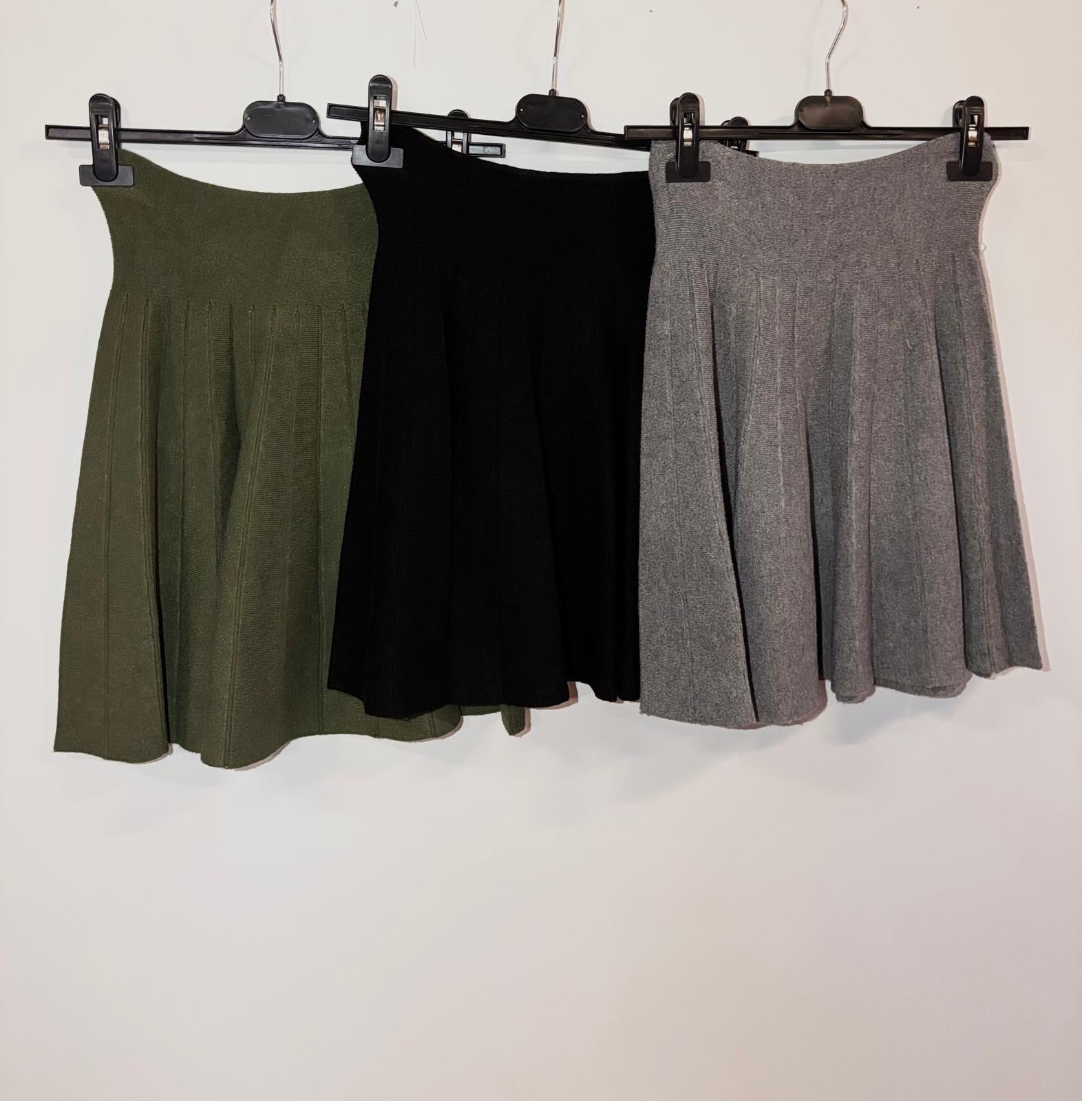 gonna di lana rasata