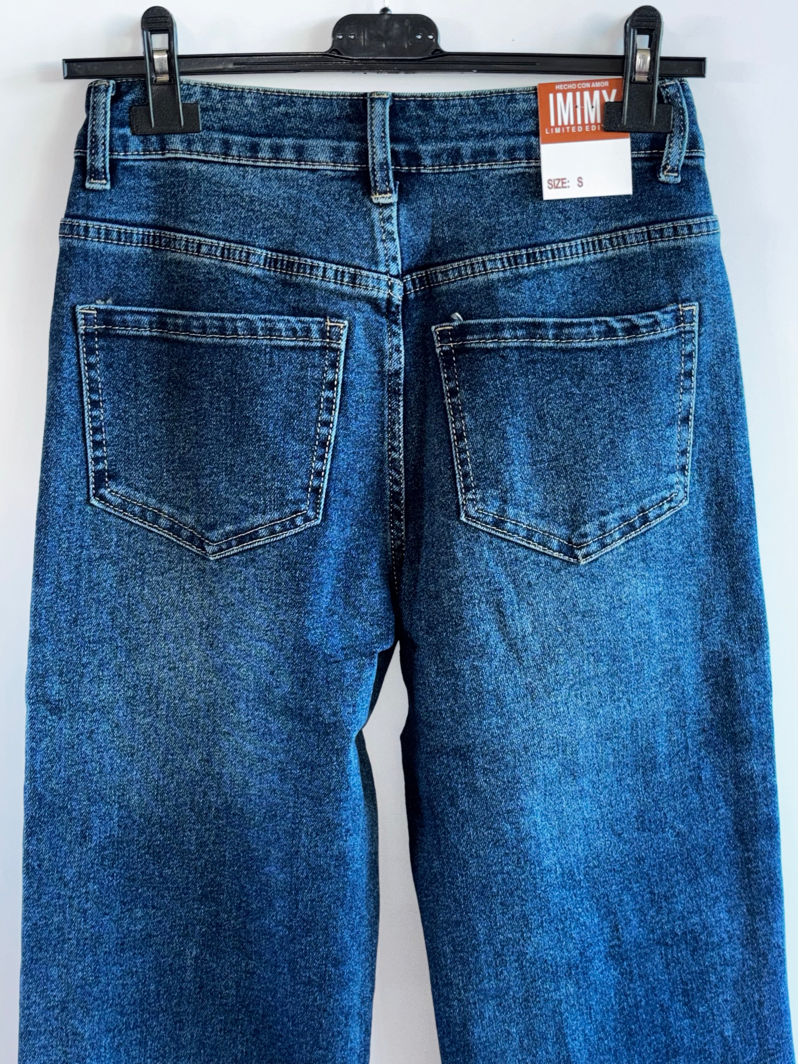 JEANS PALAZZO BRILLANTI