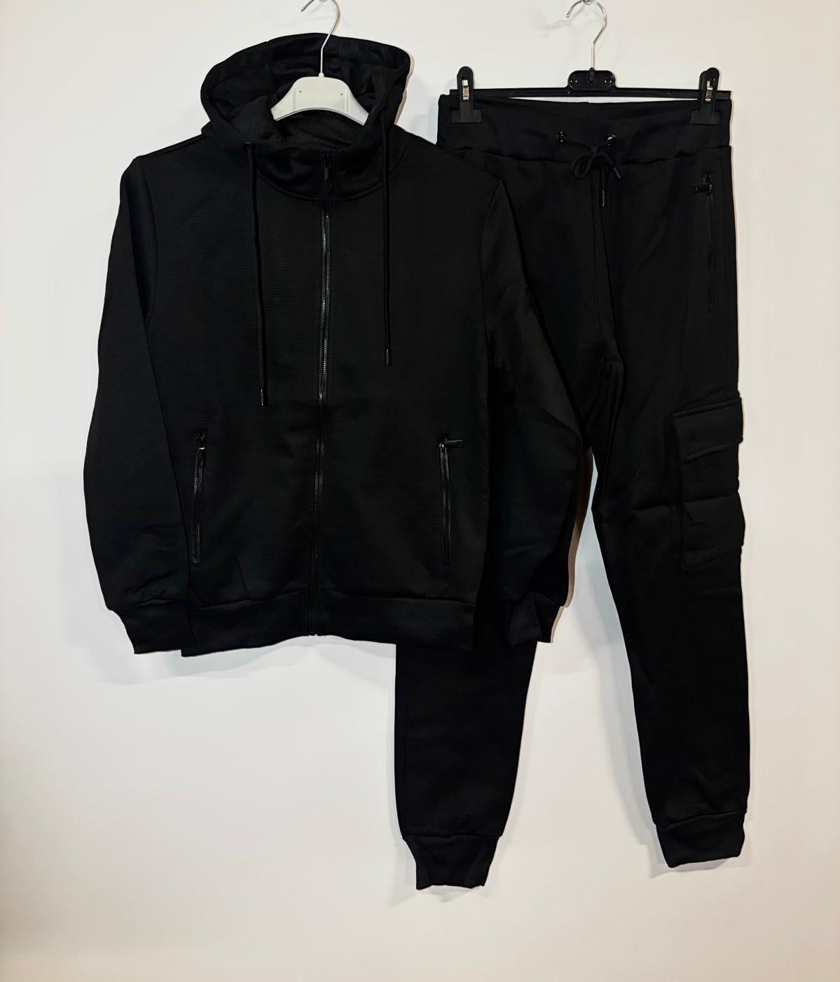 tuta piquet tinta unita