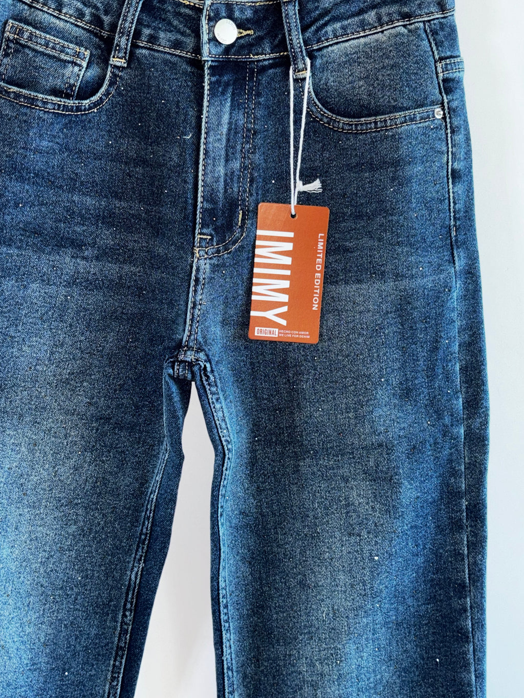 JEANS PALAZZO BRILLANTI