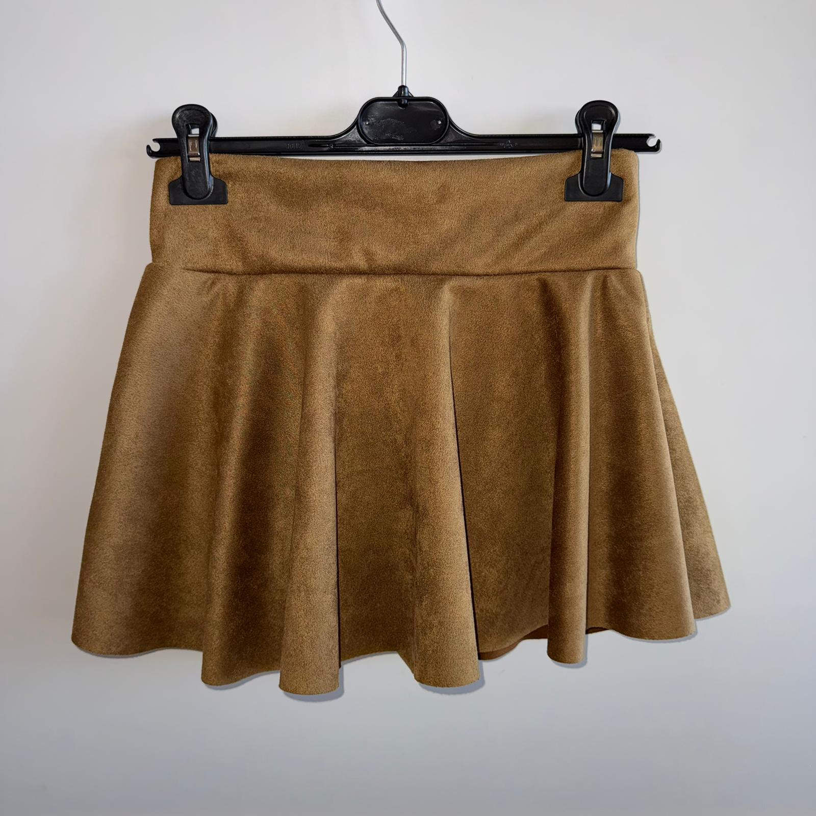 Gonnellina Morbida Scamosciata