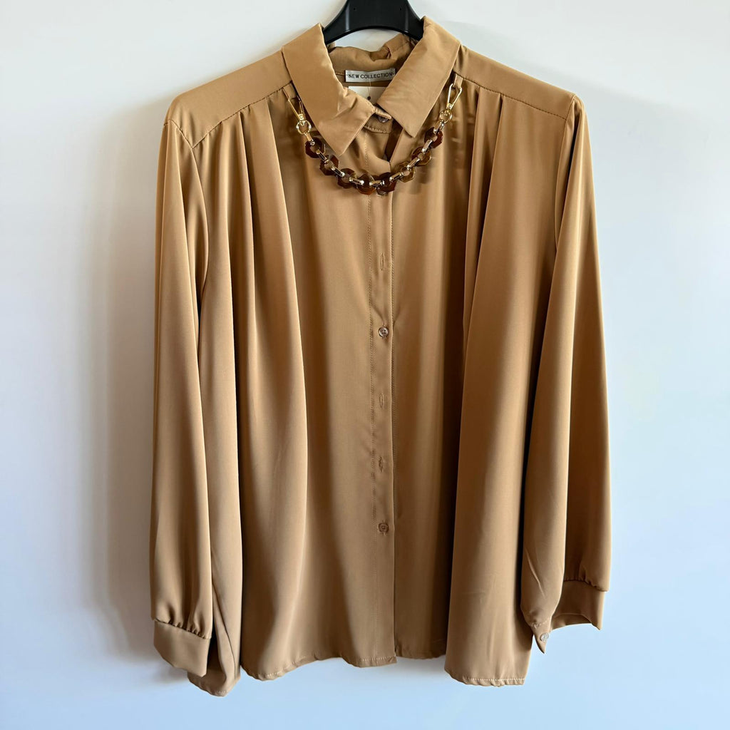Camicia Over-size con Collana