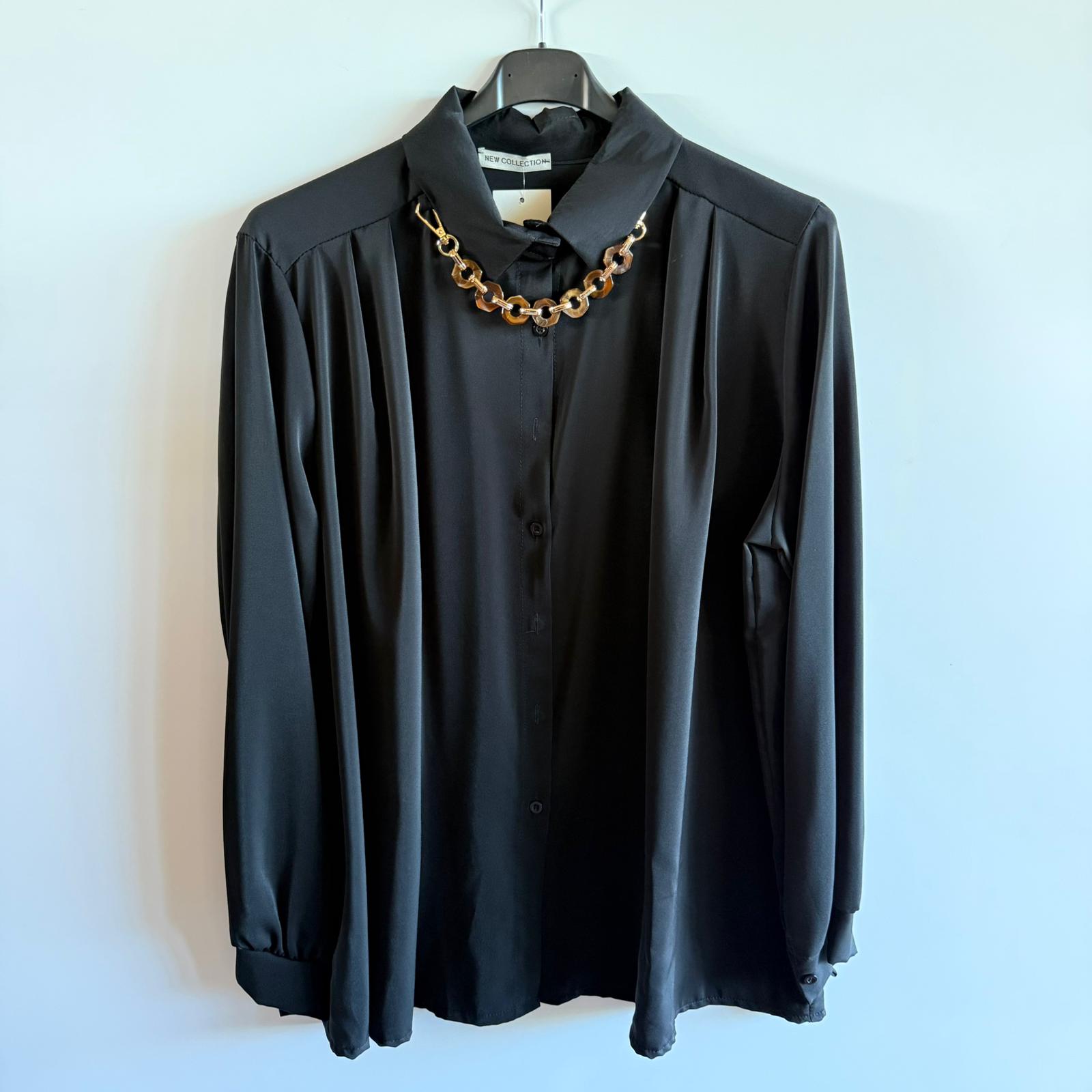 Camicia Over-size con Collana