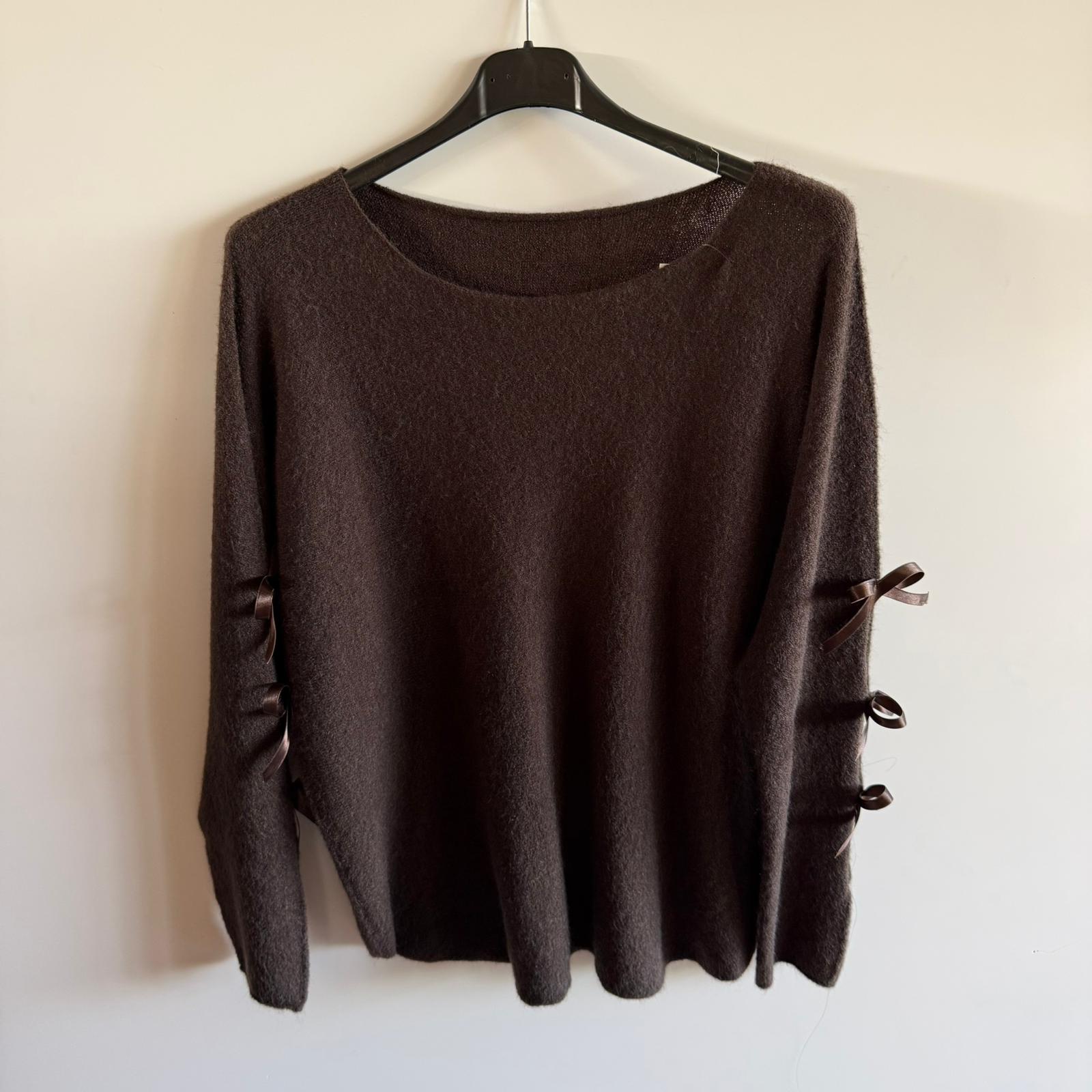 Maglioncino Dettaglio Fiocco